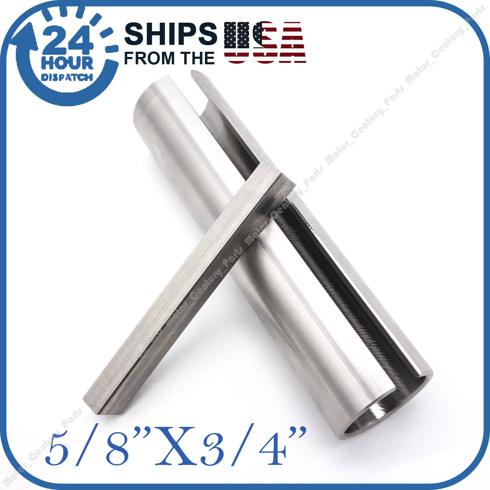5/8" to 3/4" with Step Key Gas Engine Pulley Crank Shaft Sleeve Adapter Predator gallery