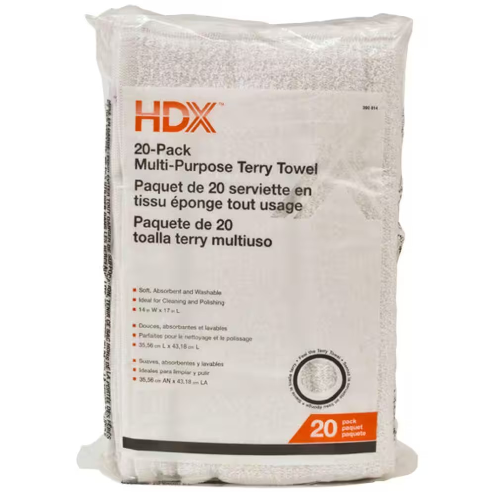 14 In. X 17 In. Multi-Purpose Terry Cloth (20-Pack) gallery