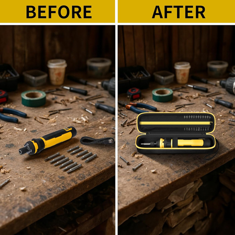 Case Compatible with DEWALT 8V MAX Cordless for Screwdriver Kit DWHT66719, Screw gallery