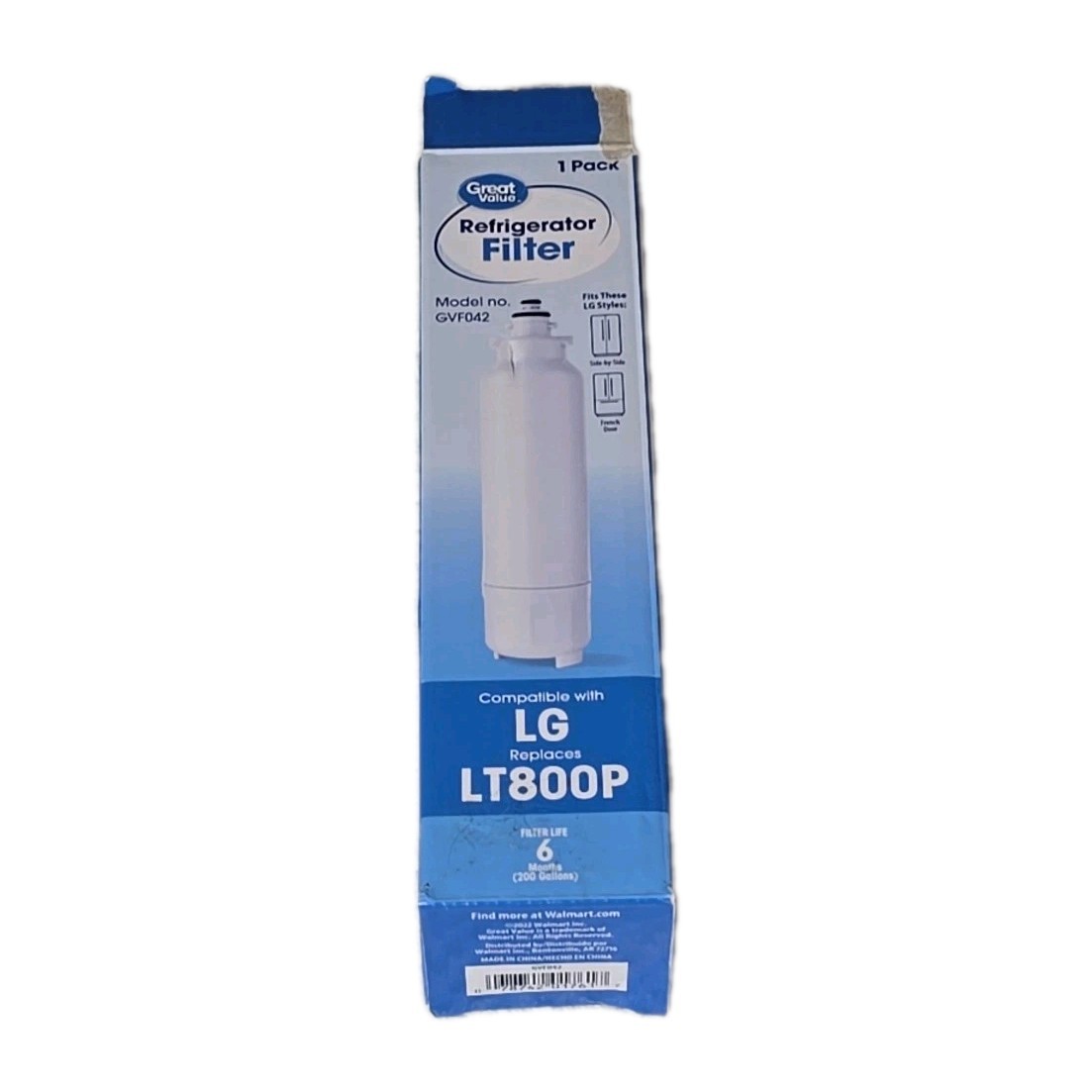Refrigerator Replacmt. Water Filter For LG LT800P, Kenmore 46-9490, Open Box gallery