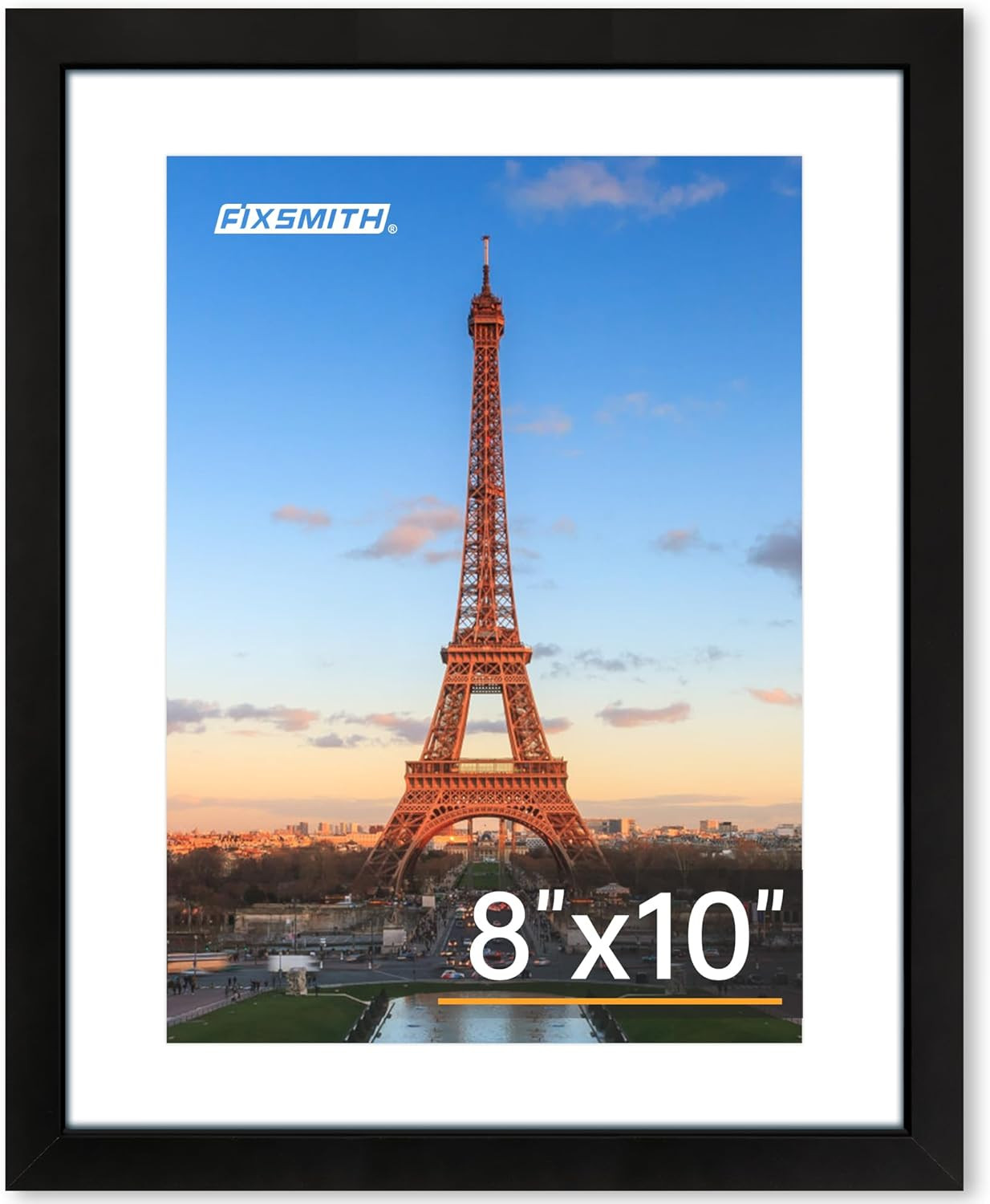 8x10 Picture Frame 1 Pack , Photo Frame with HD Plexiglass , Display Pictures gallery