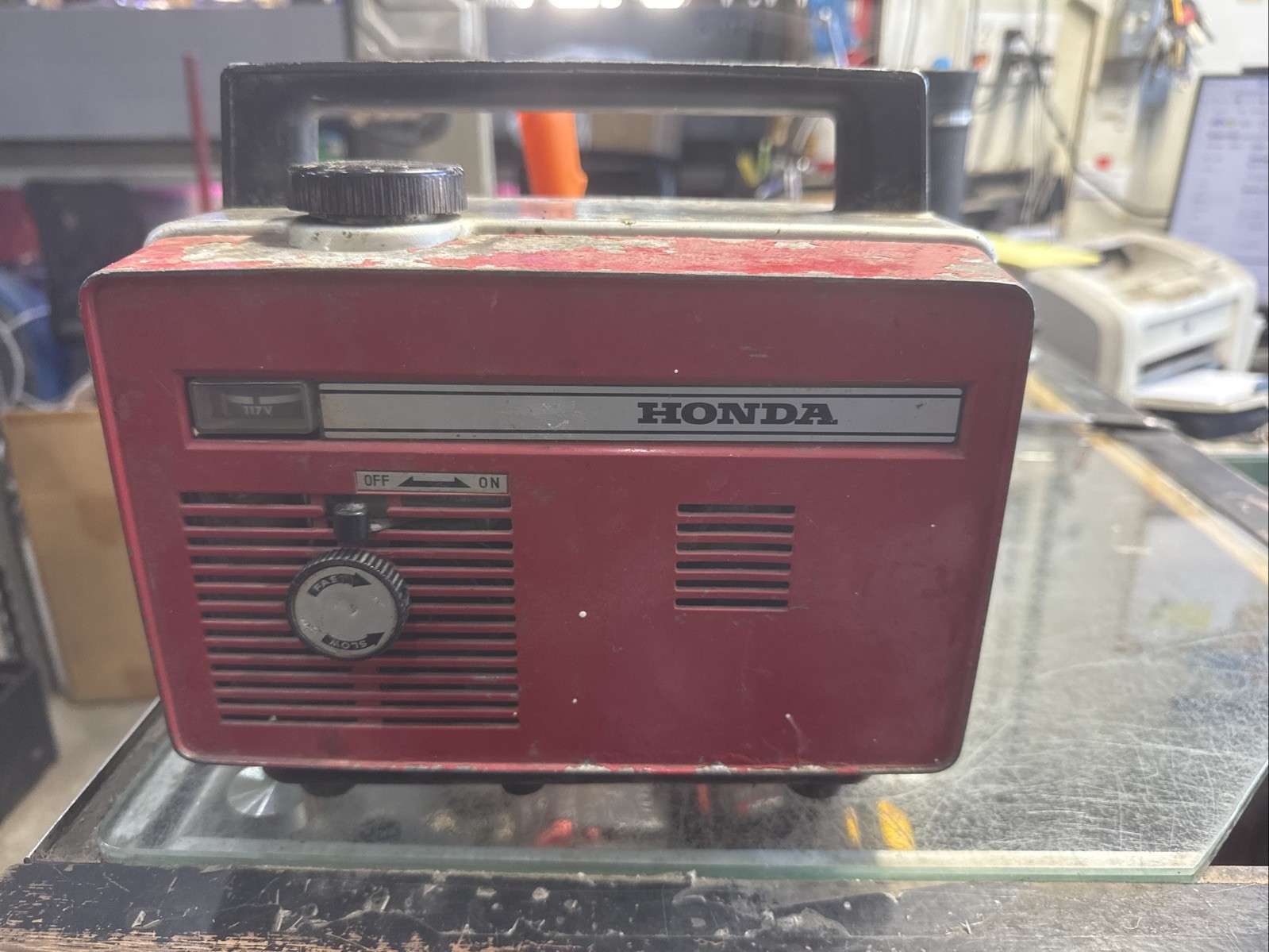 Vintage Honda E40 "Lunch Box" Generator Micro Mini RARE Running E-40 gallery