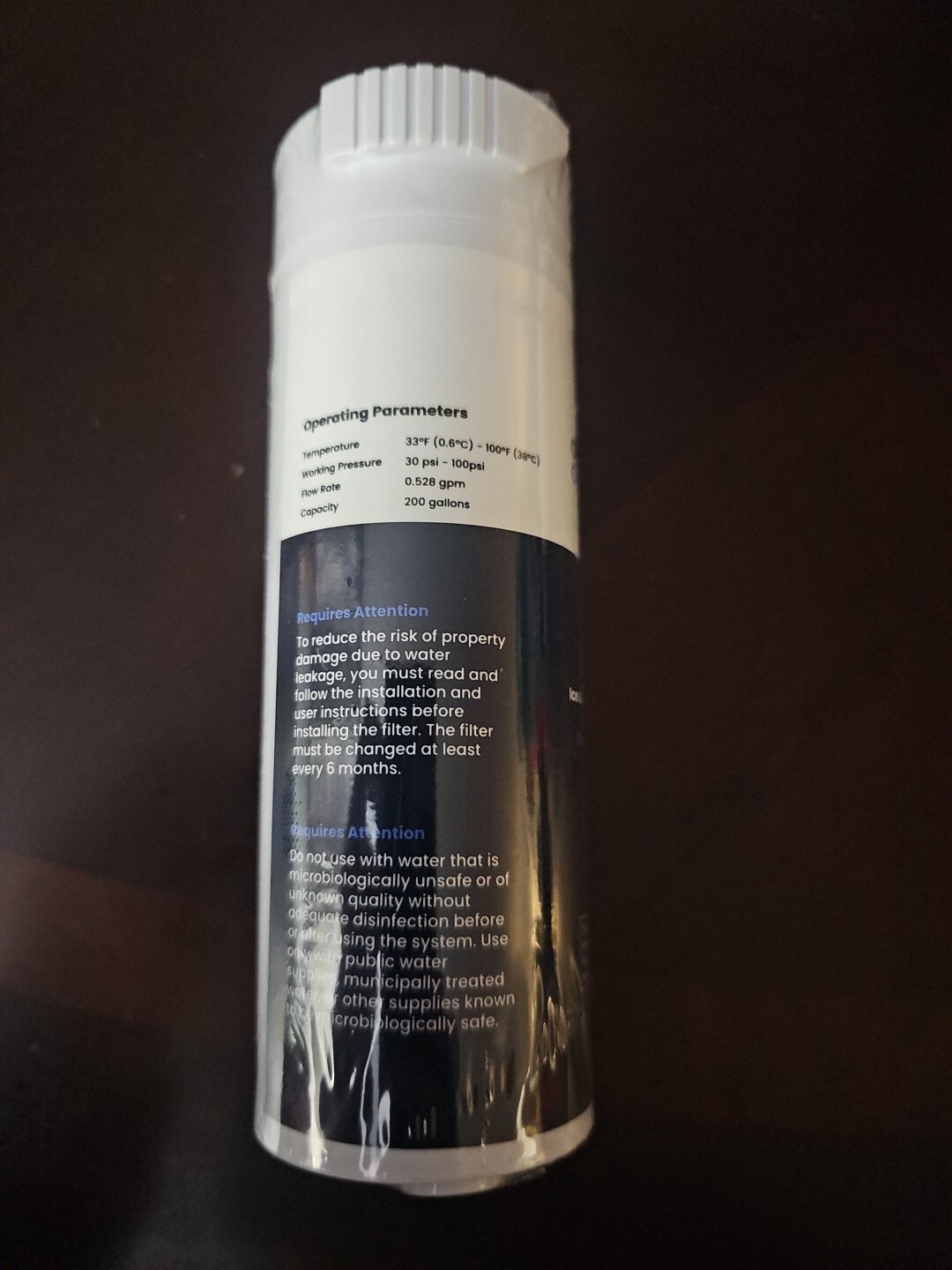 GLACIER FRESH GF-XWF Refrigerator Water Filter Replacement for GE XWF New gallery