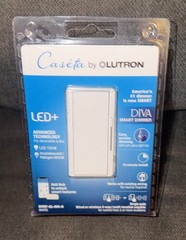 Lutron💡Caseta Smart Lighting Diva LED Dimmer Multi-Location White DVRF-6L-WH-R