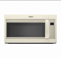 Whirlpool 1.9 cu ft Over-the-Range Microwave 1000W Digital Display Biscuit