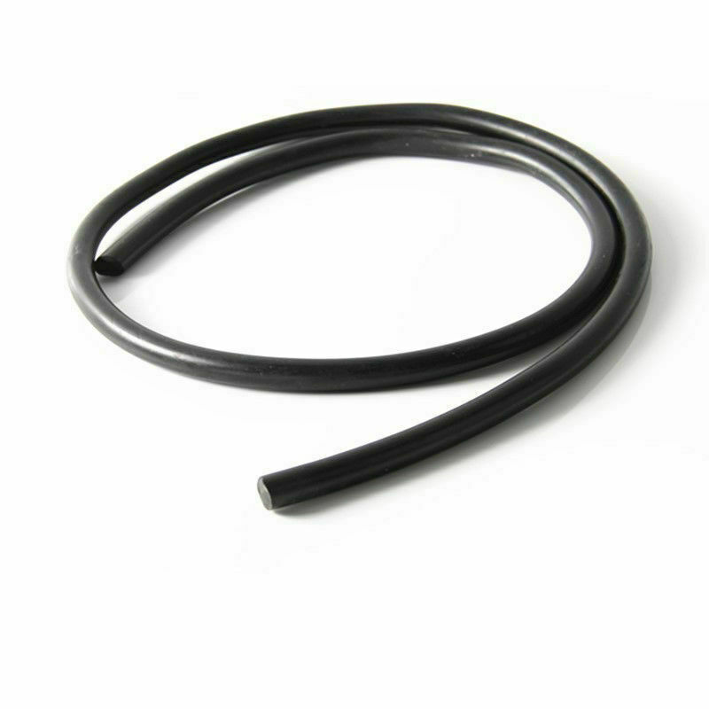 Black Solid Nitrile Rubber Cord O Ring Strip Anti Oil Seal Gasket Dia 1 to 30mm gallery