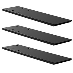 10″ Countertop Support Brackets (3 pcs) for Granite, 10″ x 2.5″ x 0.24″ Heavy…