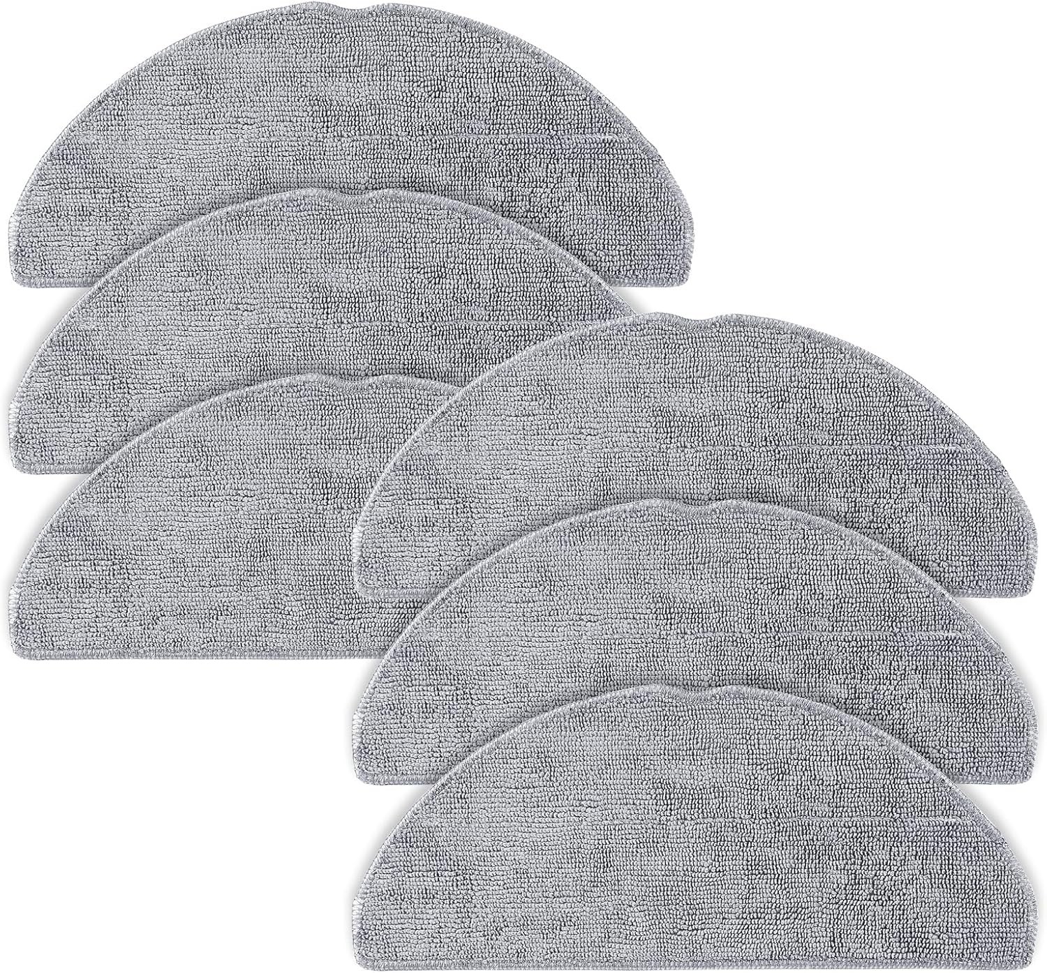 VIEWALL 6 Pack Microfiber Mop Cloths Compatible with Roborock Q7 M5 / Q7 M5+ / Q gallery