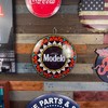 Modelo Viva Cerveza Dome and Rounded 16" Metal Sign gallery
