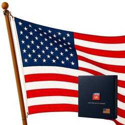 uMadeUs American Flags for Outside - 250th USA Anniversary - 3x5 and 2.5x4 ft gallery