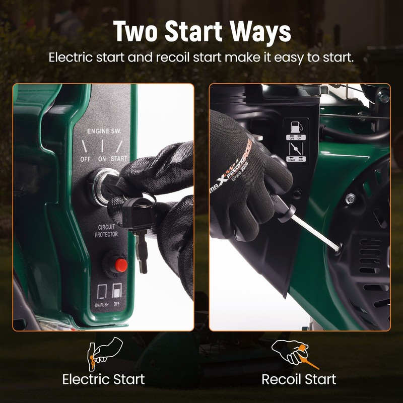 420cc Gasoline Electric Start Engine Motor Horizontal 4 Stroke For Mini-Bike gallery