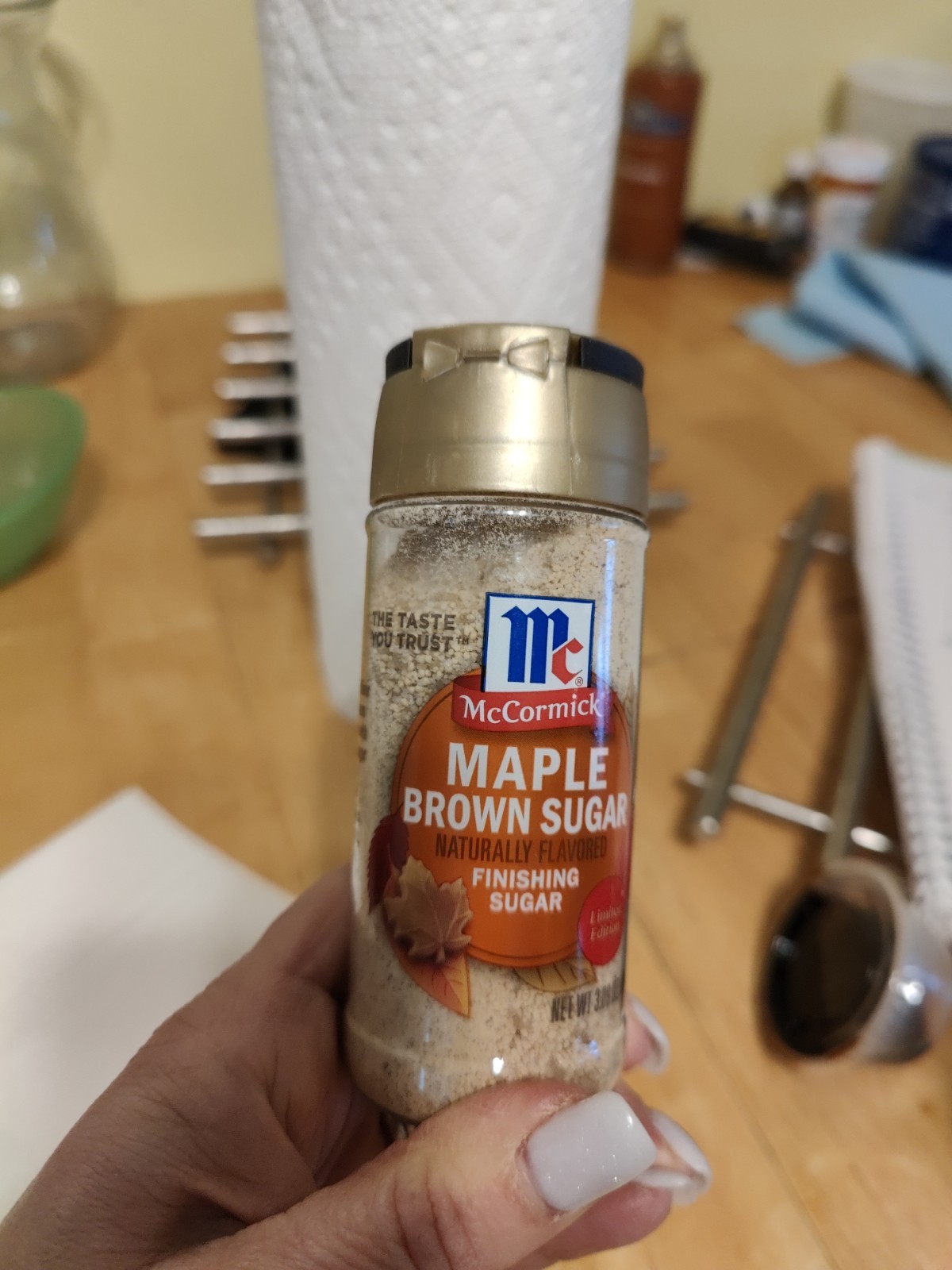 McCormick Maple Brown Sugar Finishing Sugar 3.09oz Limited Edition gallery