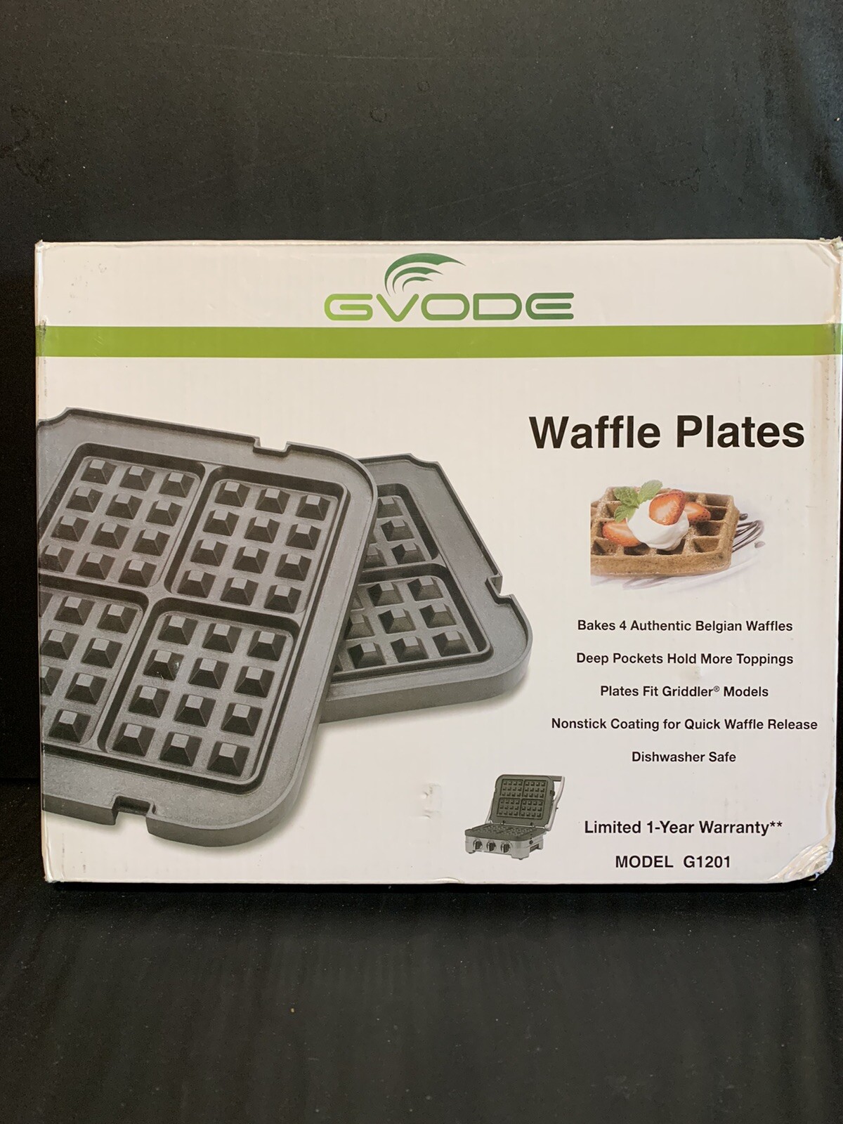 Gvode Waffle Plates for Cuisinart Griddler gallery