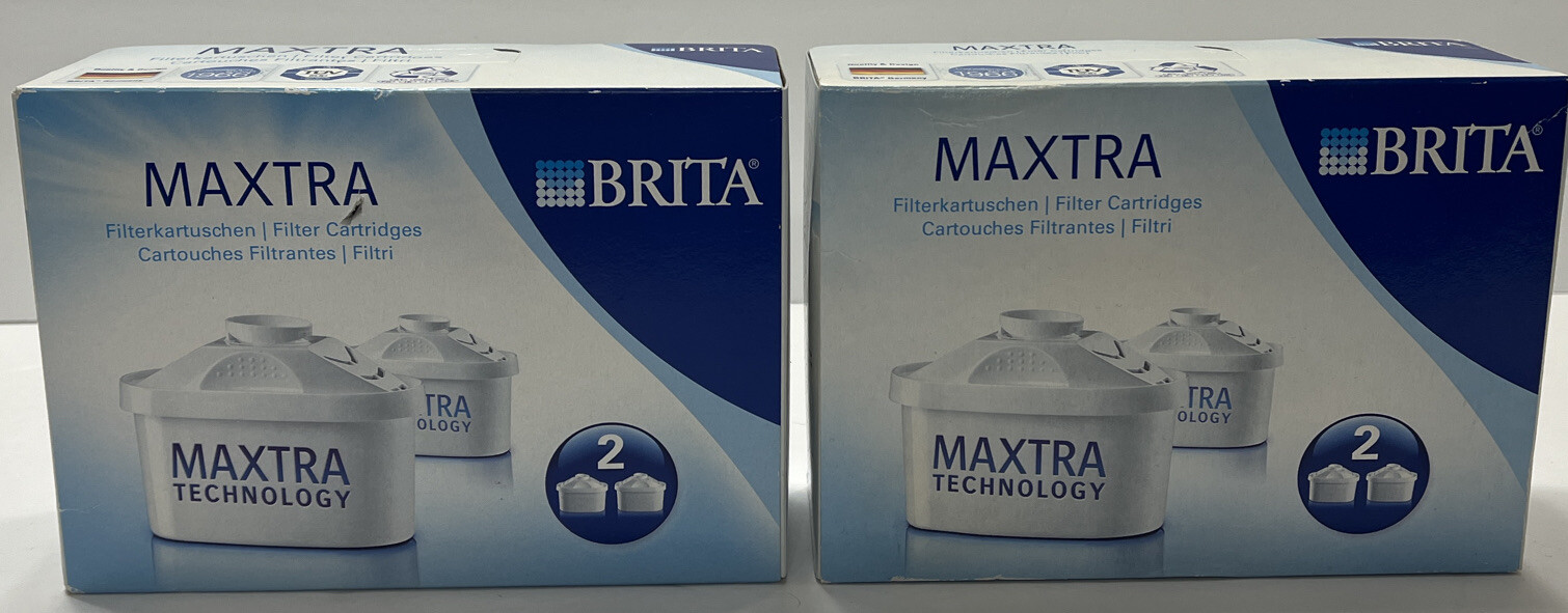 (2) 2 Packs for BRITA MAXTRA Water Filter Jug Replacement Carbon Water Filter gallery