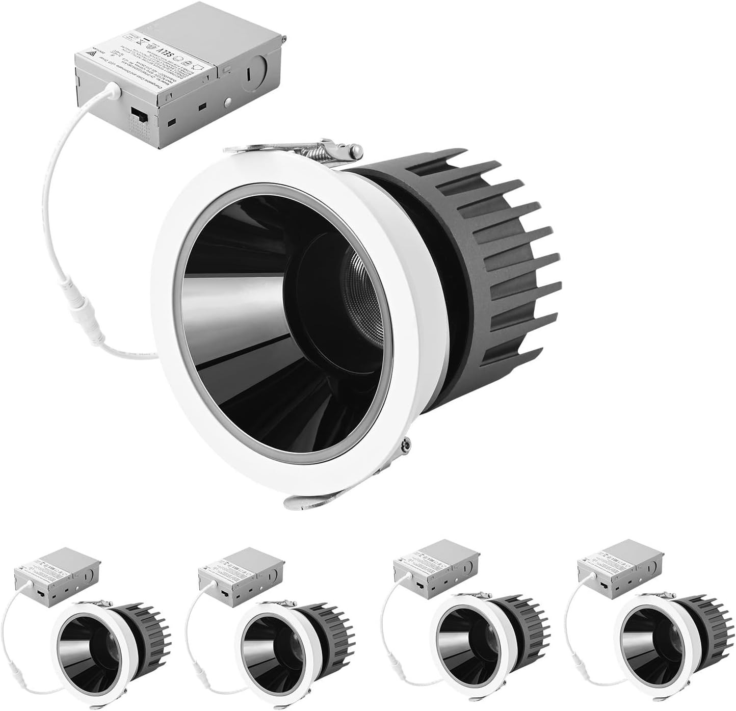 Dimmable Full Spectrum LED Downlight with Junction Box, 97 CRI, UL Listed gallery