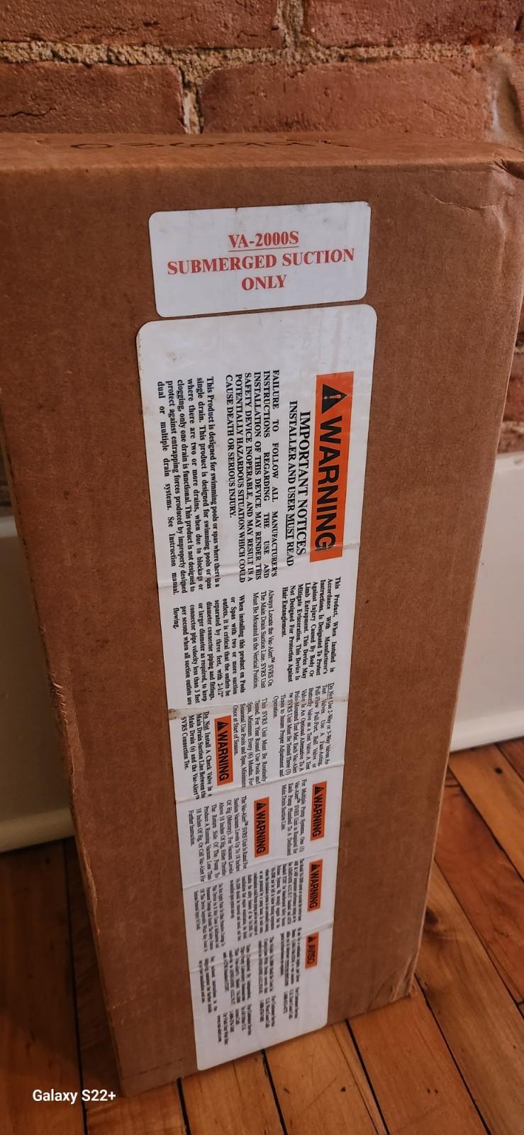 Vac-Alert VA-2000S Anti-Entrapment Pool Safety Vacuum Release System gallery
