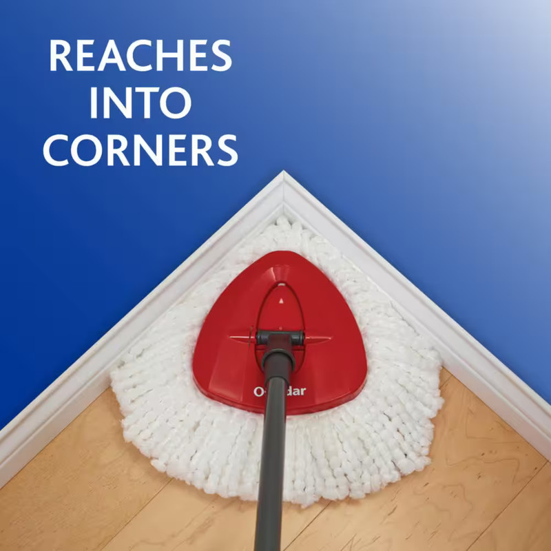 O-Cedar Easywring Floor Cleaning System with Bucket and Microfiber Spin Mop gallery