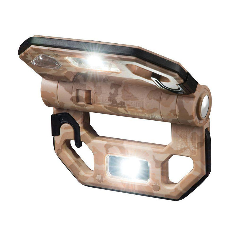 200-Lumen Mini Compact Folding LED Work Light - Desert Sand NEW gallery