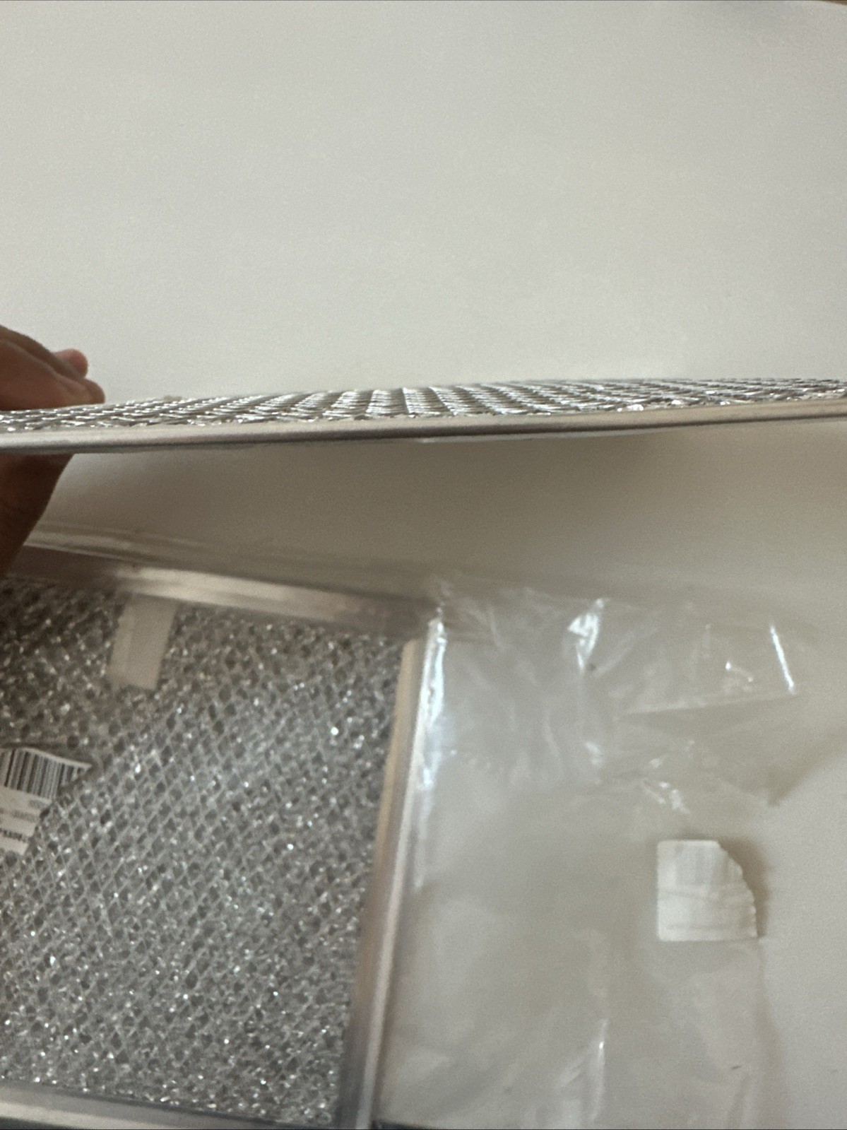 Aluminum Mesh Grease Filter for Range Hood/Microwave – Open Box, New pack of 2 gallery