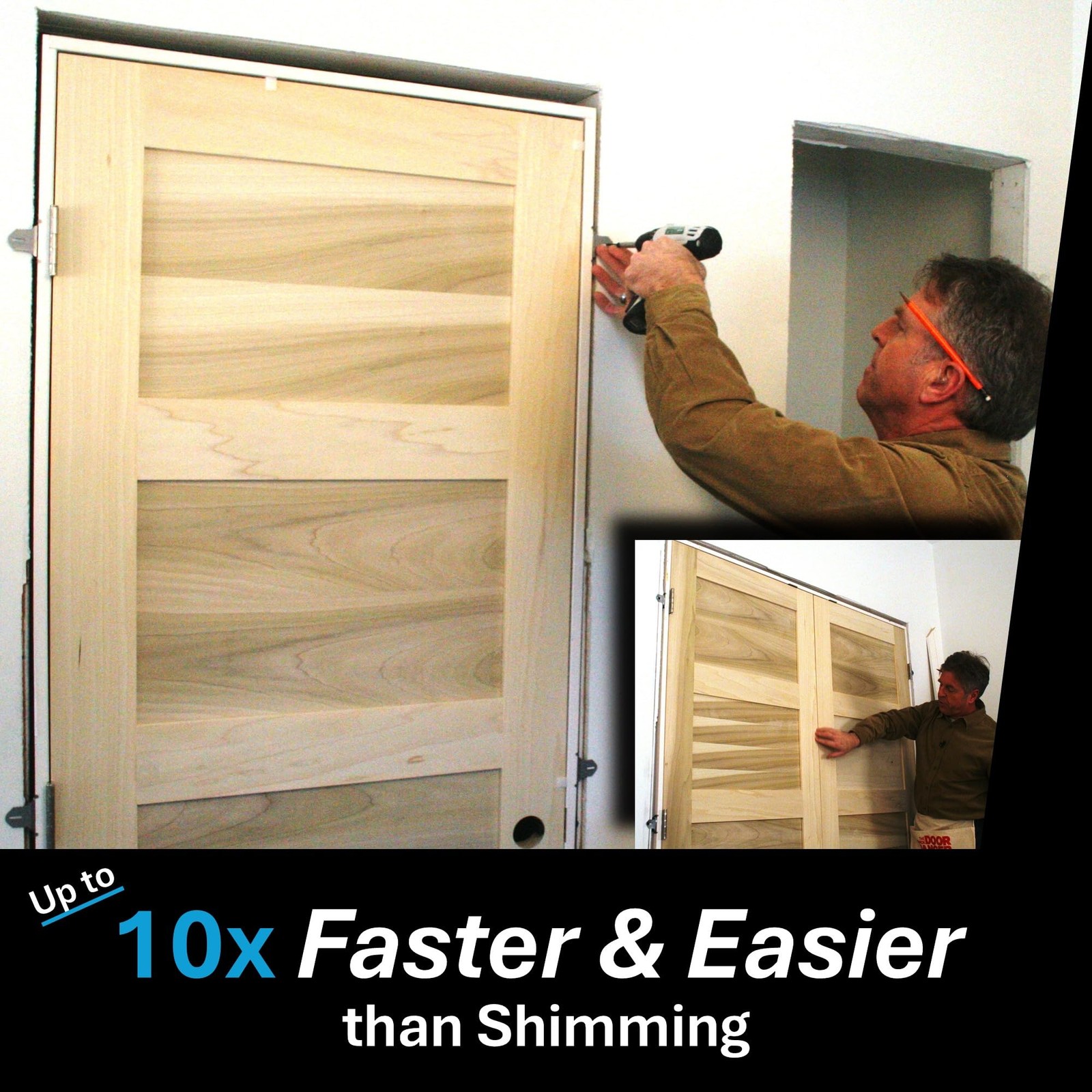 EXPR® Premium Door Install Kit - Max Strength (Secures Both Sides) | Official... gallery