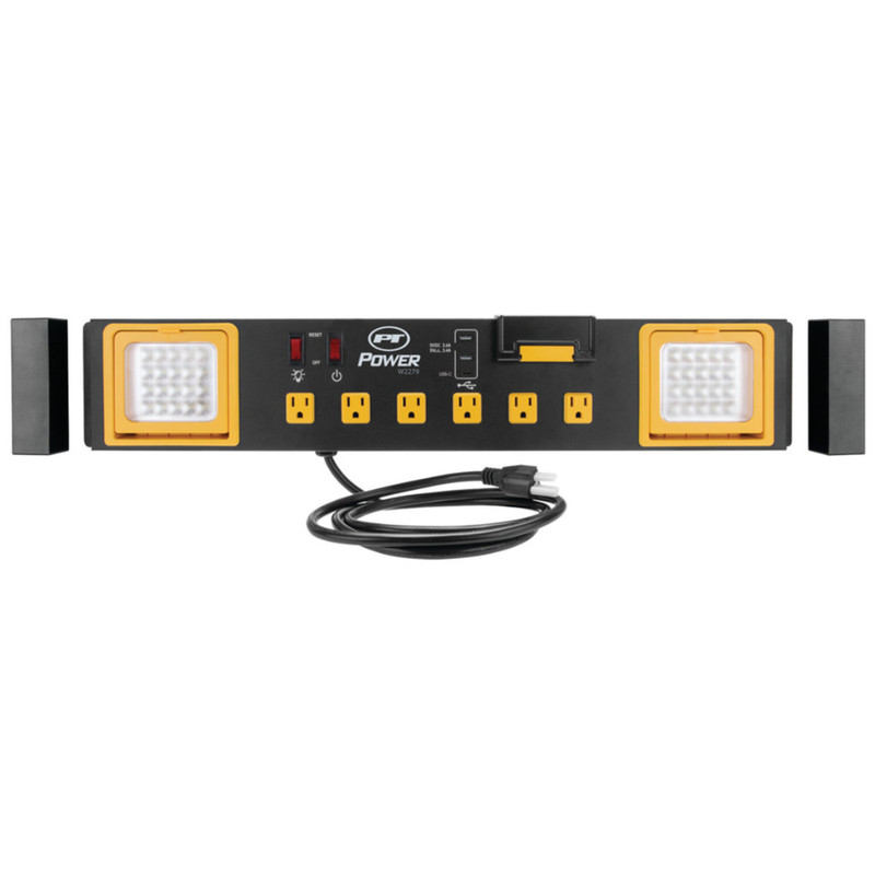 Performance Tool 1000LM 120V Workbench Power Station with built-in LED Lighting gallery
