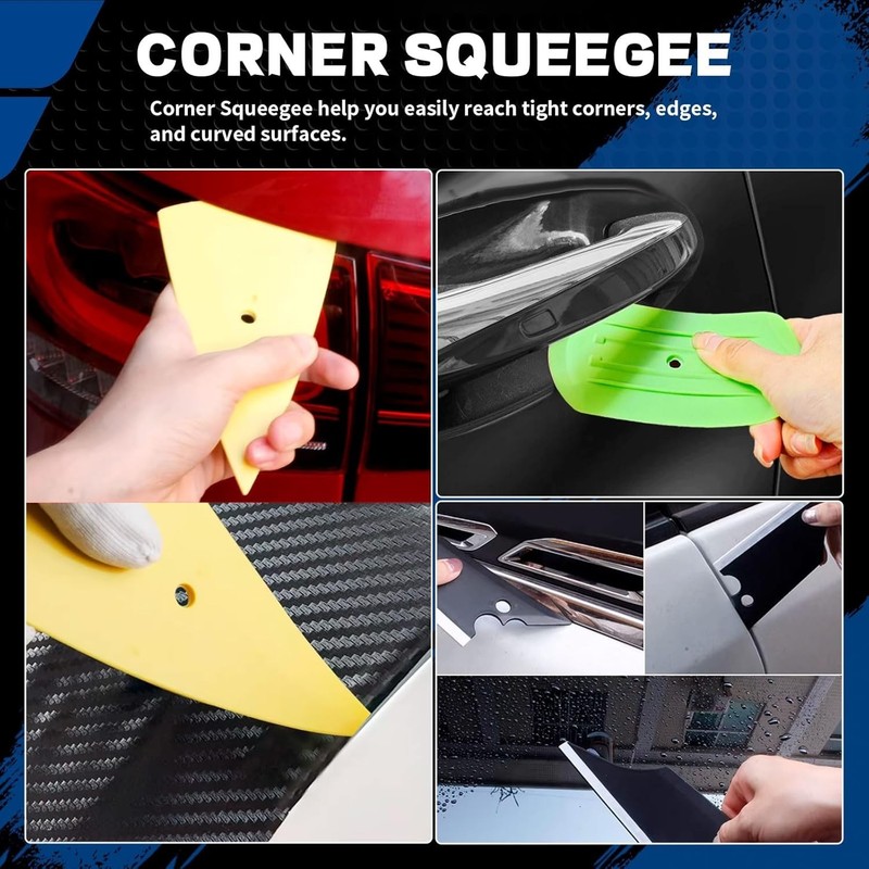 Car Wrap Tool Kit Vehicle Wrapping Tools Vinyl Wrap Applicator Tool Kit Windo... gallery