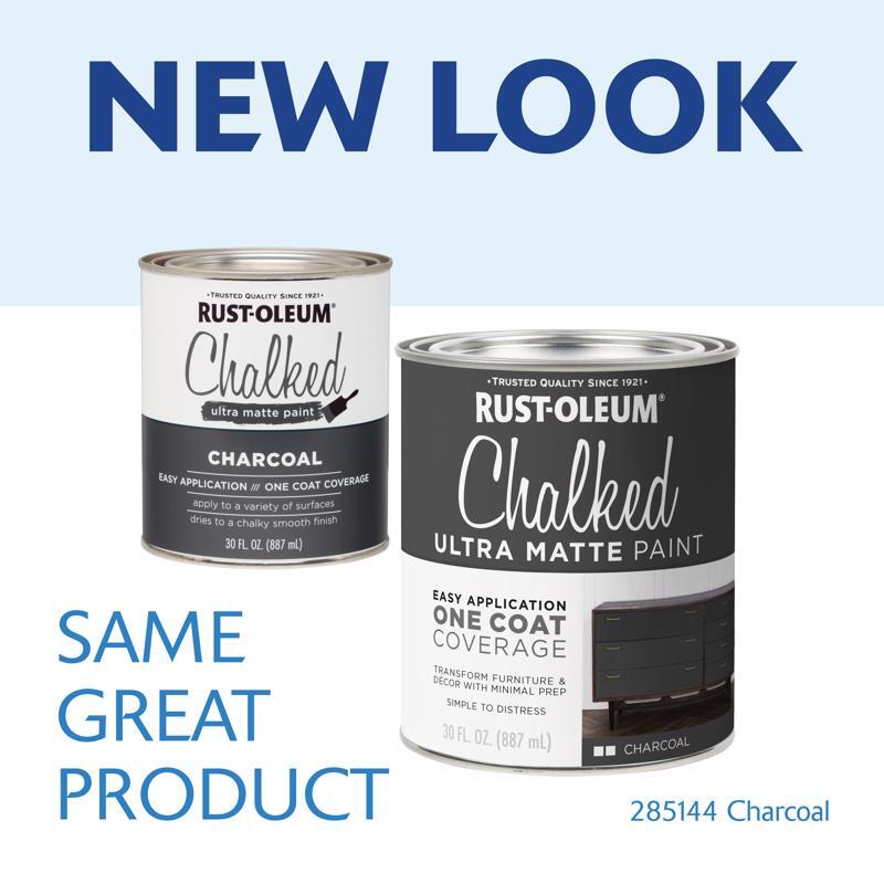 Rust-oleum Chalked Ultra Matte Finish Chalk Paint & Glaze 30oz PICK COLOR New gallery