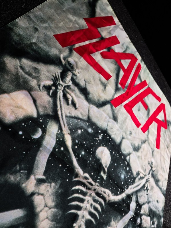Iconic 1995 Slayer Divine Intervention tapestry flag 29x42 Thash Metal Band gallery