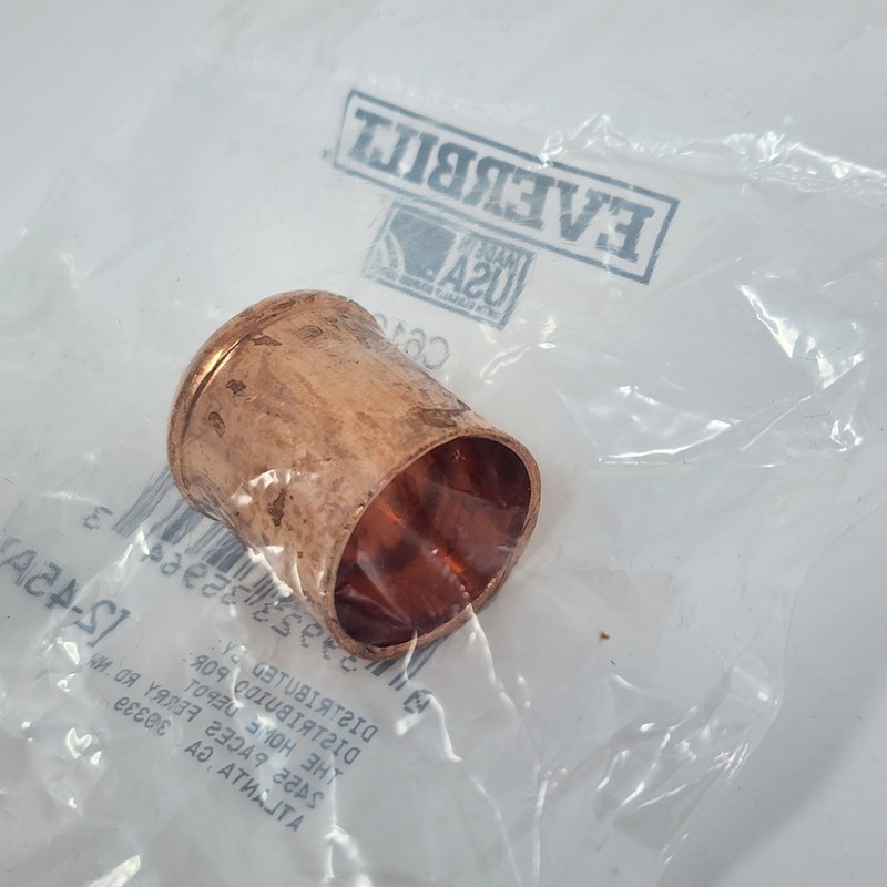 Everbilt 3/4 in. Copper Plug Fitting C616 (15 Pack) gallery