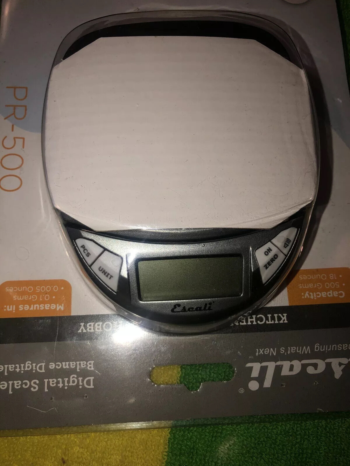 New Escali Pico PR500 Precision Kitchen Food Scale Baking Cooking Light 18oz gallery