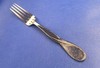 Individual Oneida AQUARIUS pattern 18/10 stainless dinner fork Heirloom 7 1/2" gallery