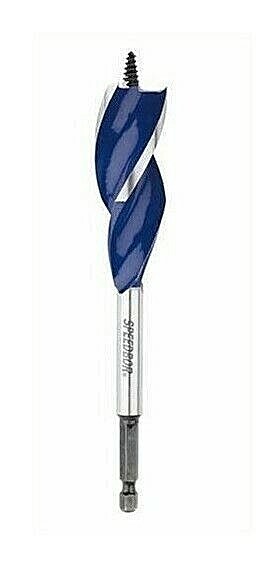 IRWIN SPEEDBOR Boring Drill Bit 1 3/8 Inch Tri-Flute Wood CHN 3041020 gallery
