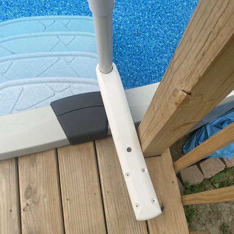 Replacement Deck Mount Support For Above Ground Drop-In Swimming Pool Step gallery