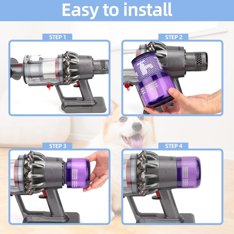 Filter with Dyson V11 Outsize/Origin/Absolute+/Plus, Outsize+, Absolute Extra... gallery