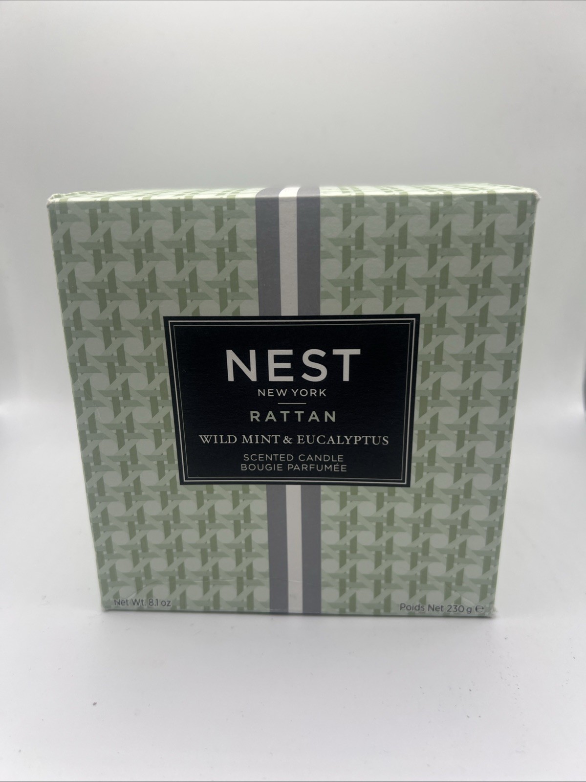 Nest Rattan Wild Mint & Eucalyptus Scented Candle 8.1 Oz gallery