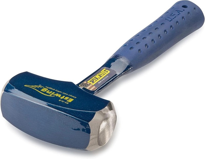 Drilling/Crack Hammer - 3-Pound Made Sledge Hammer with Forged Steel Constru... gallery