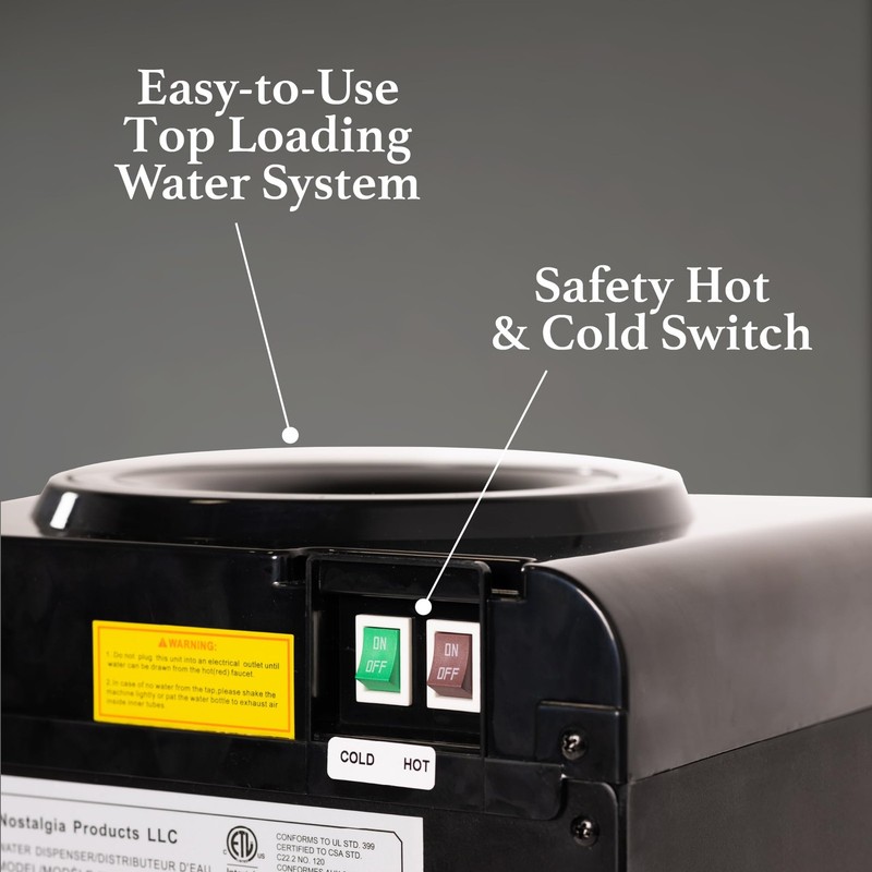 Top Loading Water Cooler with Removable Tray & Energy-Saving Features - Water... gallery