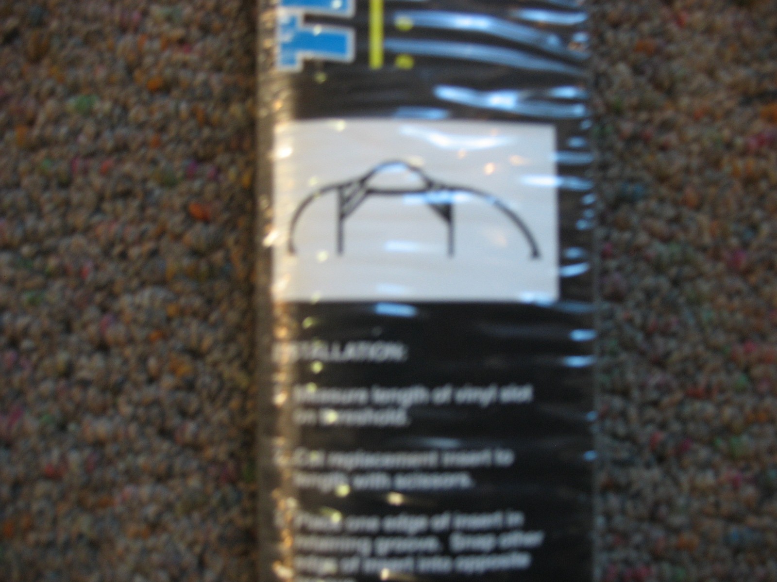 MD Building Products Threshold VINYL INSERT Gray 13466 XX, XXH, EAH EAL 300 gallery