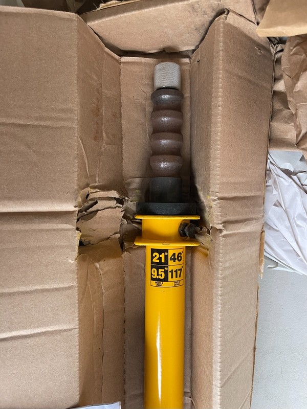 Slide Sledge 211401 Slide Hammer Sledge, 21 Lb., 46", W/ 6 Tips New in Box gallery
