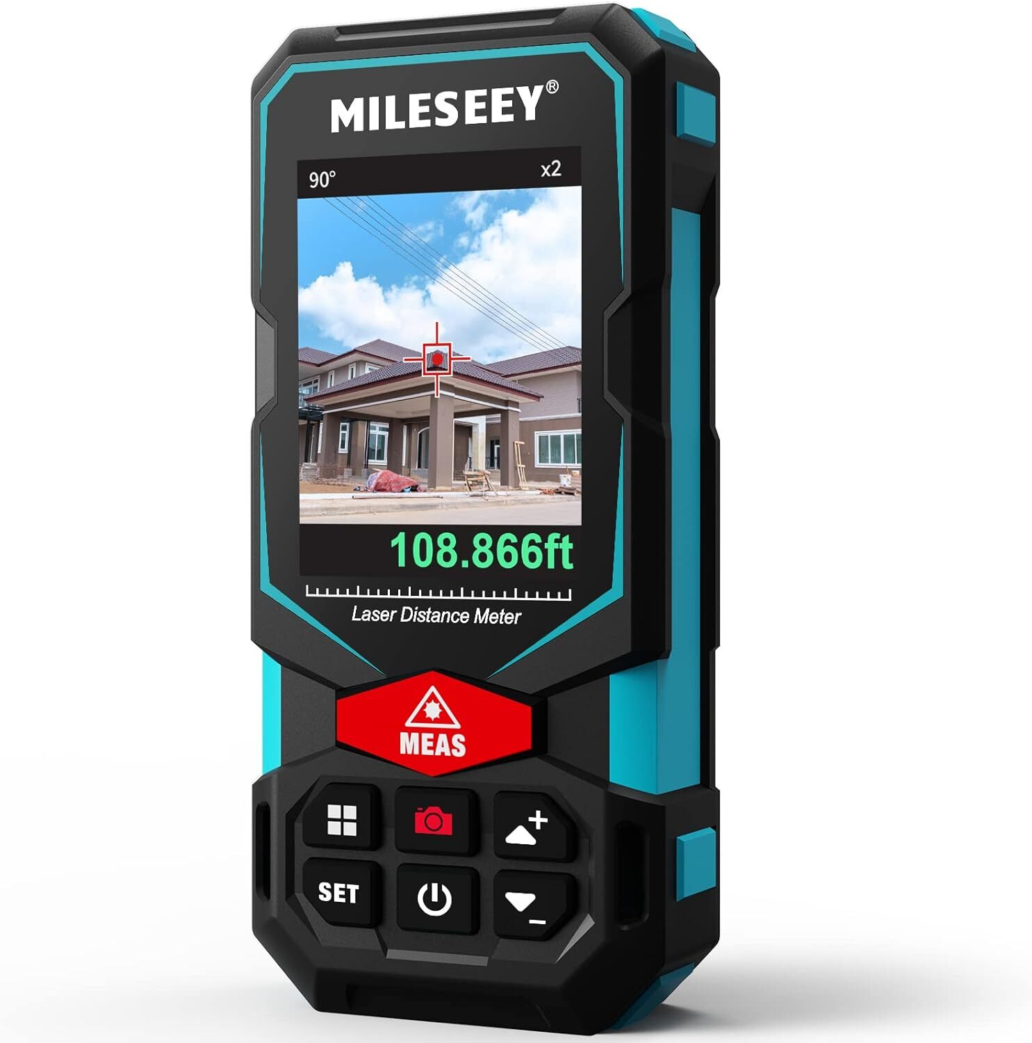 MiLESEEY 100M Laser Distance Meter with Pointfinder Camera Outdoor Measuring gallery