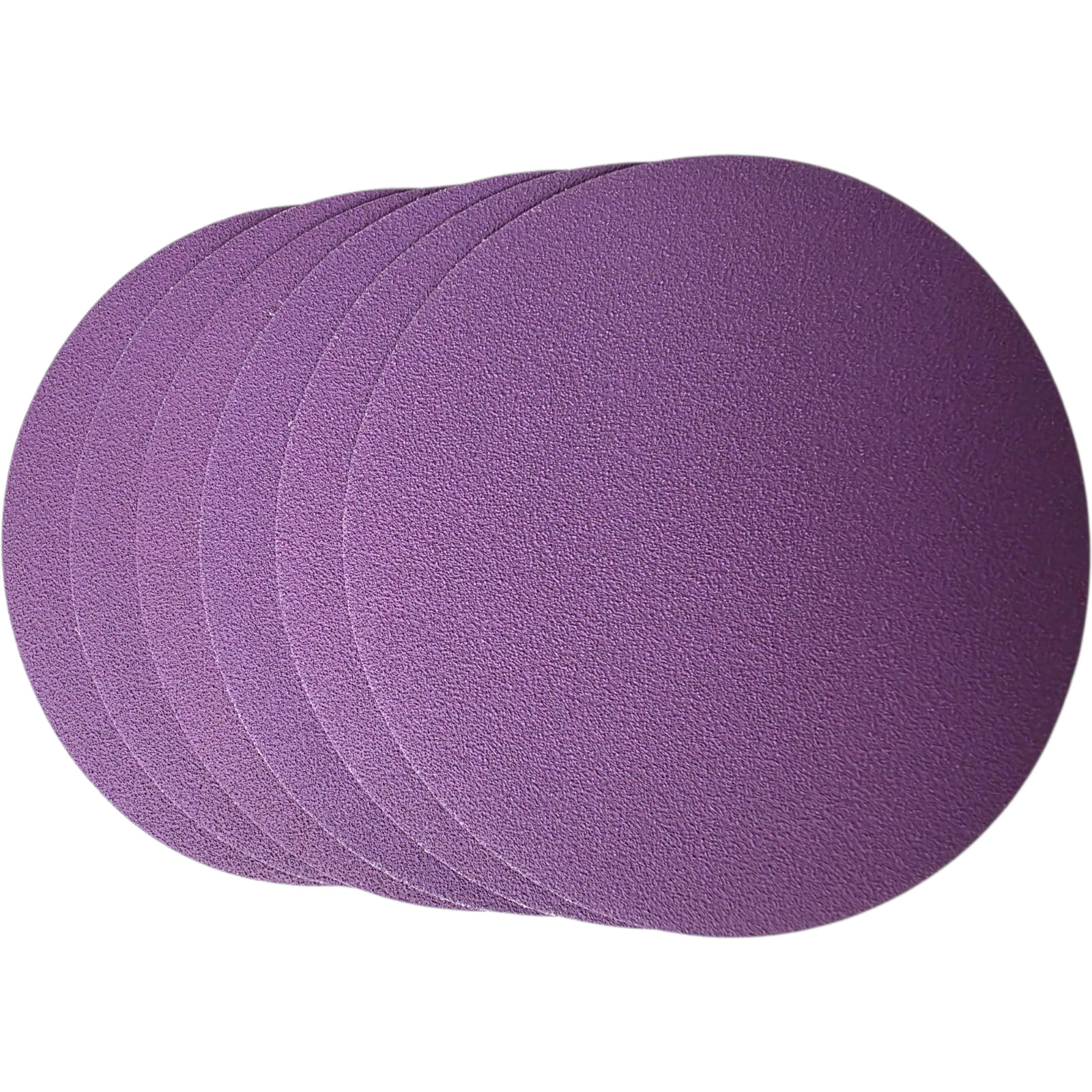 6 Inch Ceramic Hook & Loop Sandpaper Discs, No Holes, 50pcs Box, P40 to P800 gallery