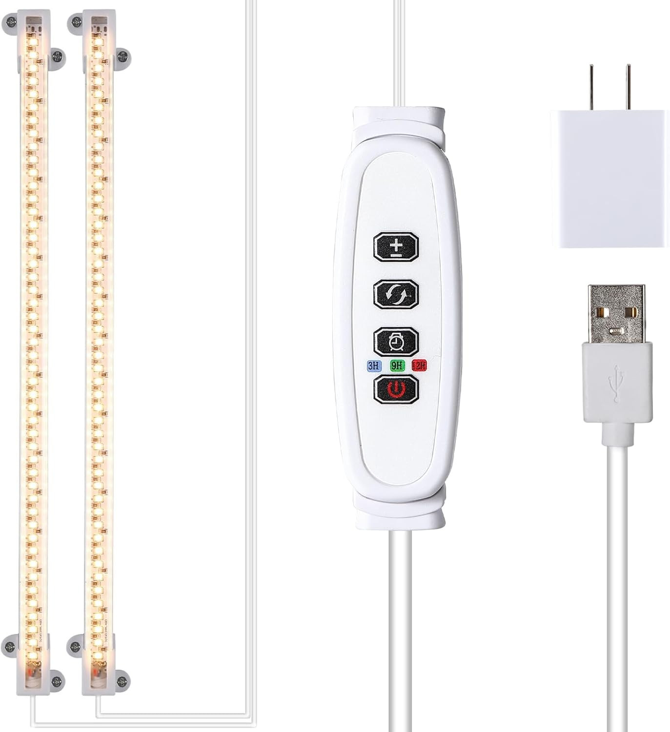 LED Grow Light Strips, 13 Inches Grow Lights for Indoor Plants Full Spectrum 350 gallery