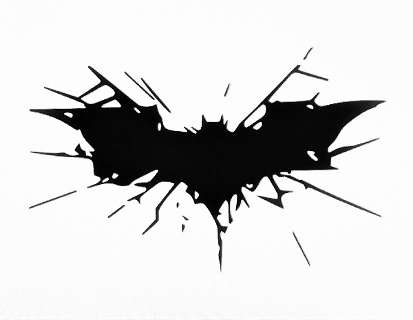 DARK KNIGHT CRASHING Smashing Batman Rises Vinyl Decal Sticker Laptop Comic gallery