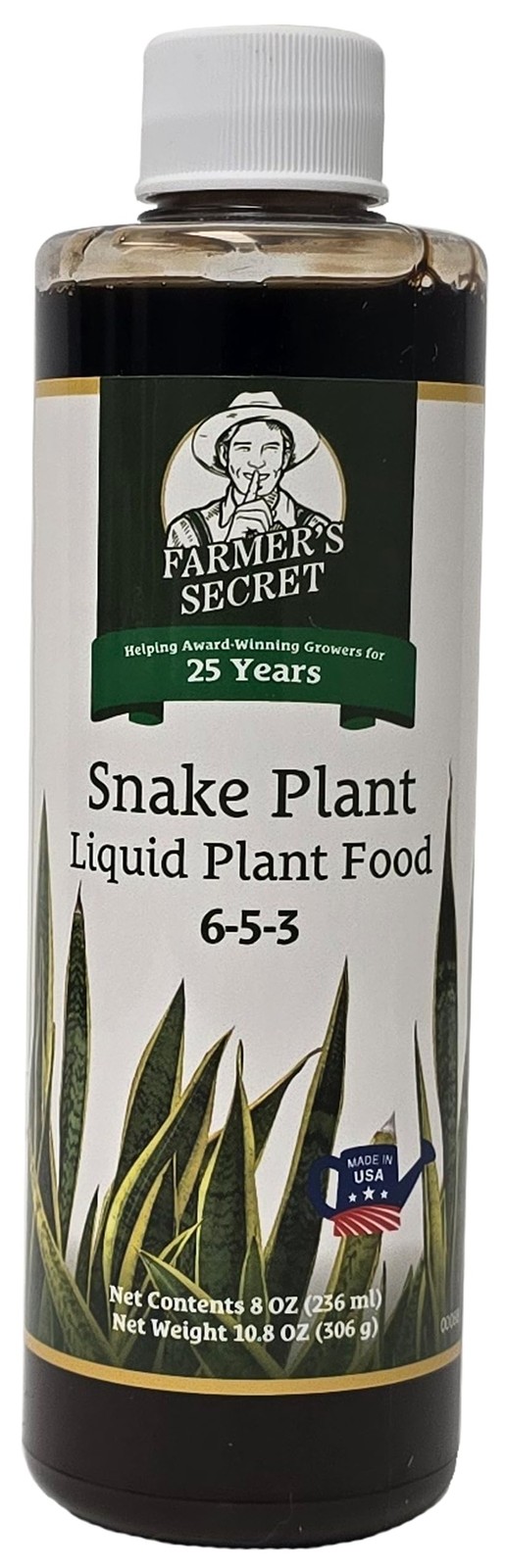 Snake Plant Liquid Fertilizer Strengthen Roots & Boost Growth 8 OZ gallery