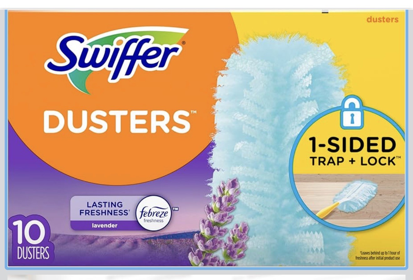 Swiffer Dusters Multi-Surface Duster Refills, Lavender Scent, 10 ct gallery