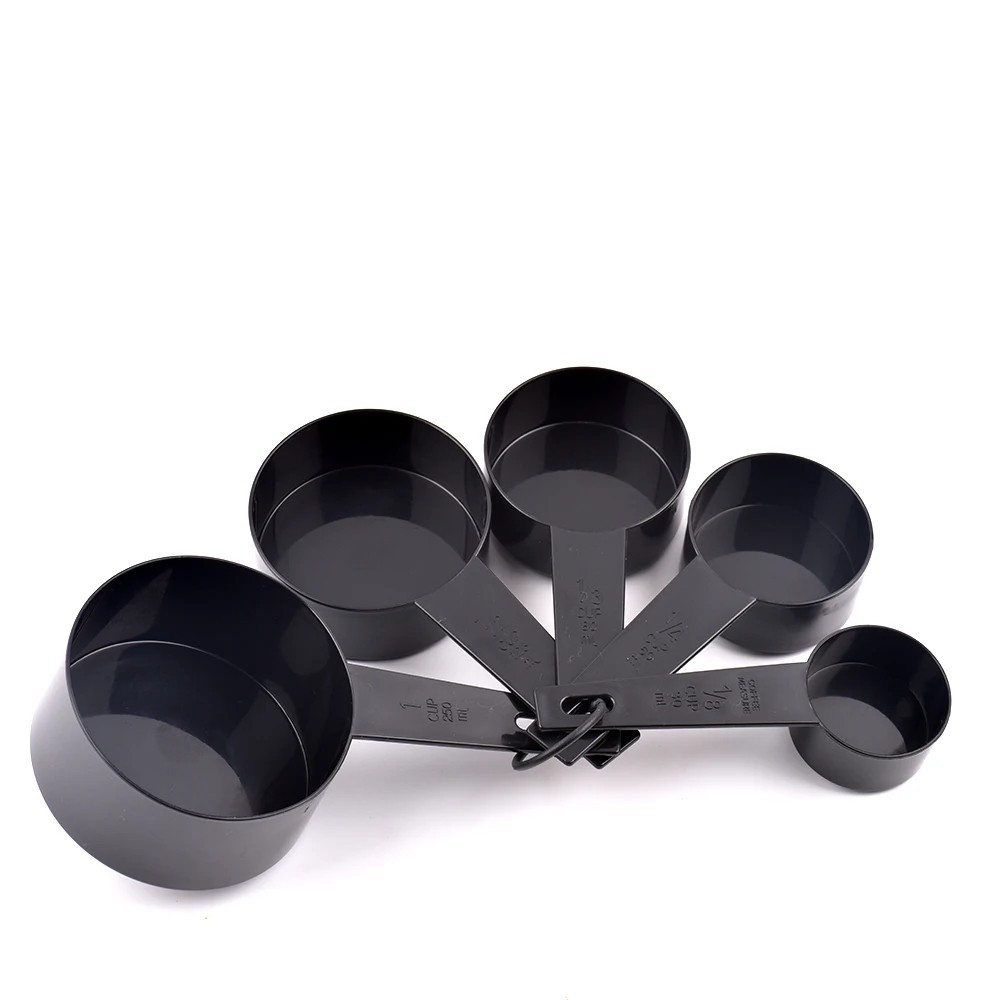 Easy to Ready Plastic Measuring Cup Set, 10 Piece Set New. gallery