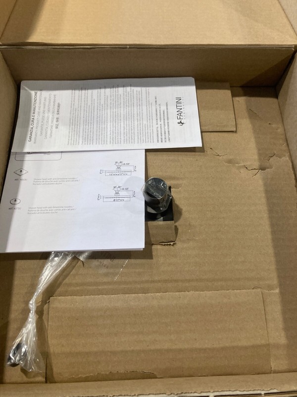 Fantini 79P5K073UC Multi Function Showerhead MATTE GUN METAL PVD New! gallery