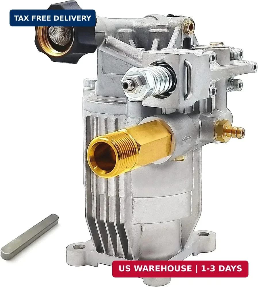 2400-2800PSI Pressure Washer Replacement Pump, 3/4" Shaft Horizontal Pressure Pu gallery