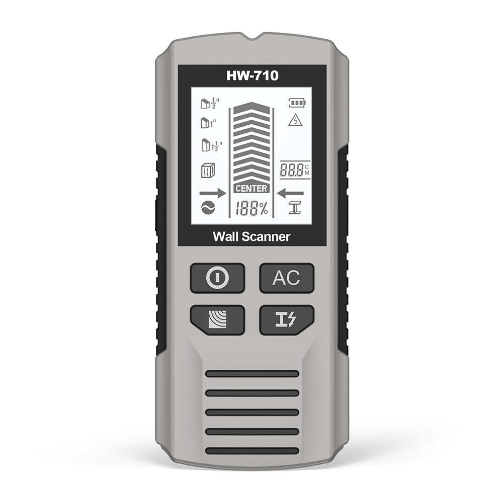 Stud Finder 6 in 1 Multi-Function Wall Stud Scanner Sensor Detector LCD Display gallery