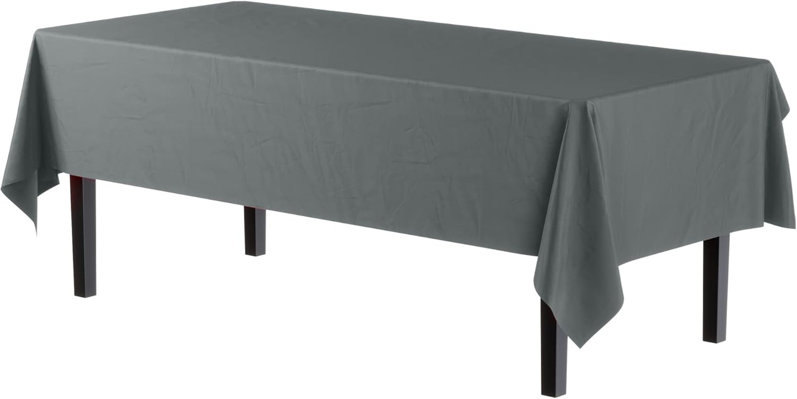 Party Solids 6-Pack Premium Plastic Tablecloth 54in. x 108in. Rectangle Plastic gallery